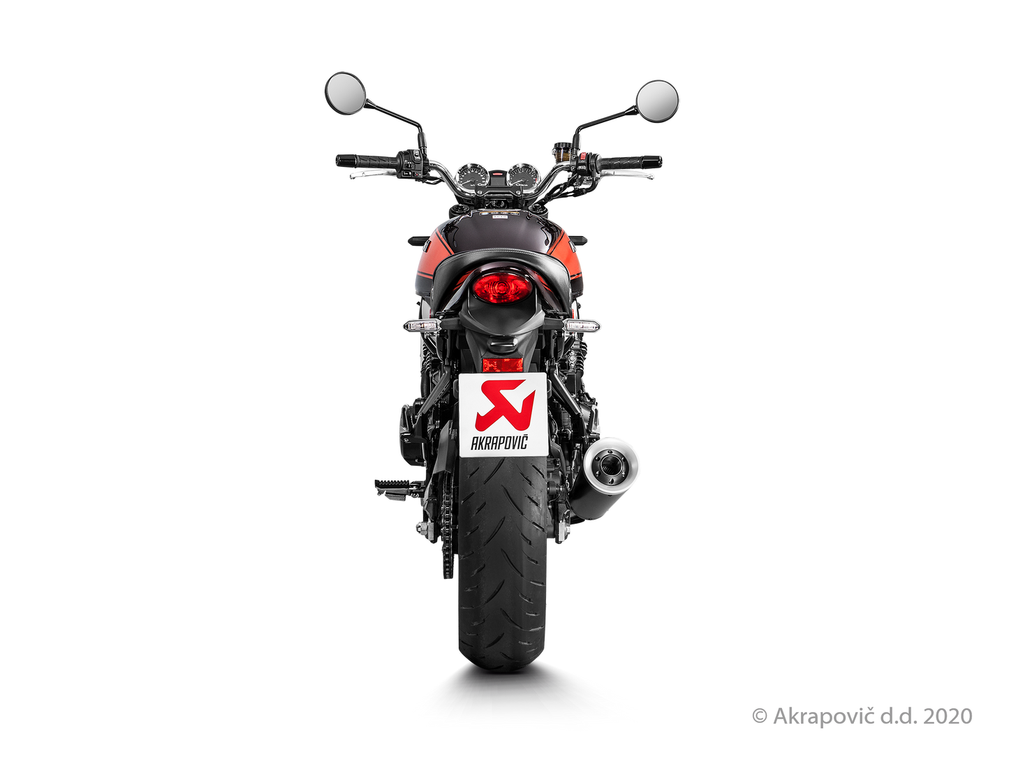 Kawasaki Z900 RS / Cafe Slip-On Line (Titanium) - (2018/2025)