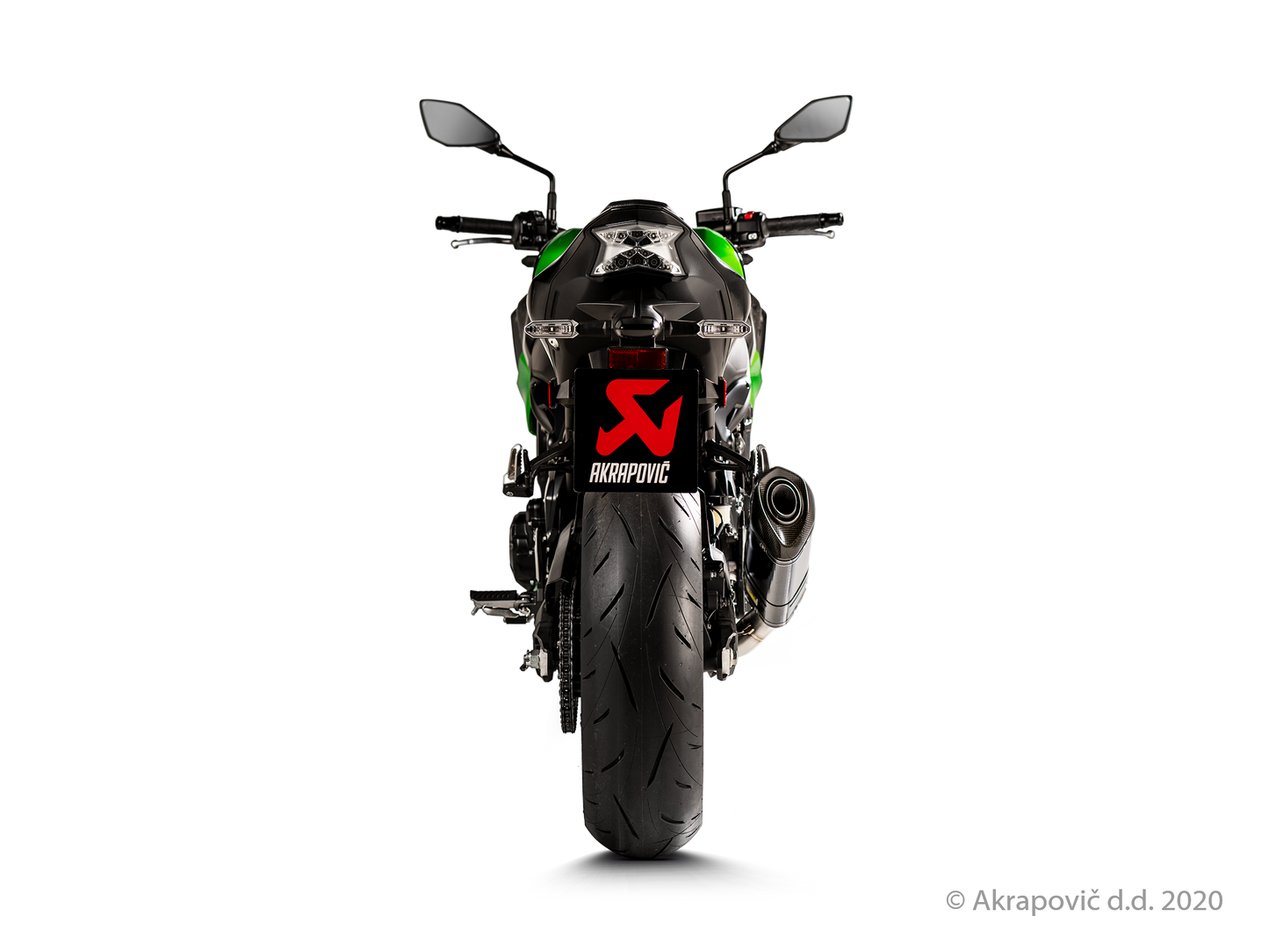 Kawasaki Z900 Slip-On Line (Carbon) - (2020/2024)