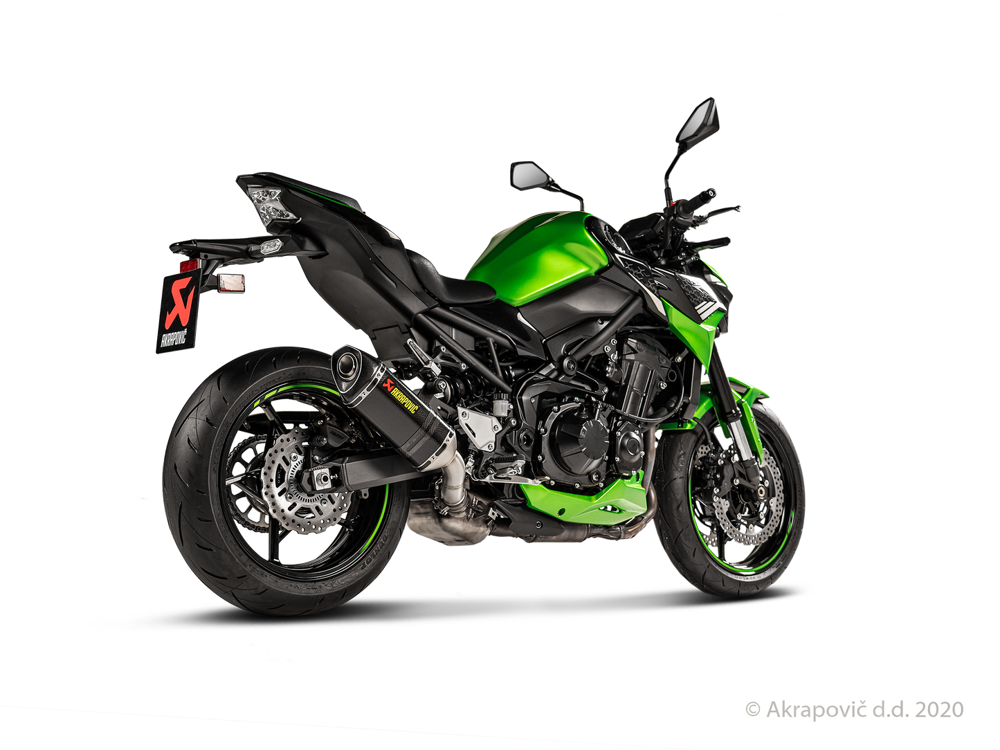 Kawasaki Z900 Slip-On Line (Carbon) - (2020/2024)