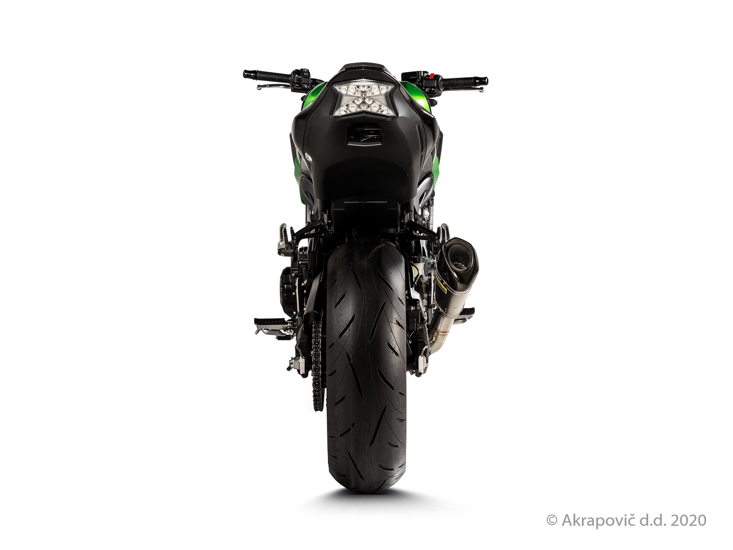 Kawasaki Z900 Slip-On Line (Titanium) - (2020/2024)