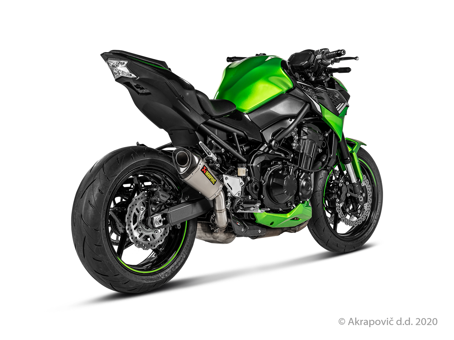 Kawasaki Z900 Slip-On Line (Titanium) - (2020/2024)