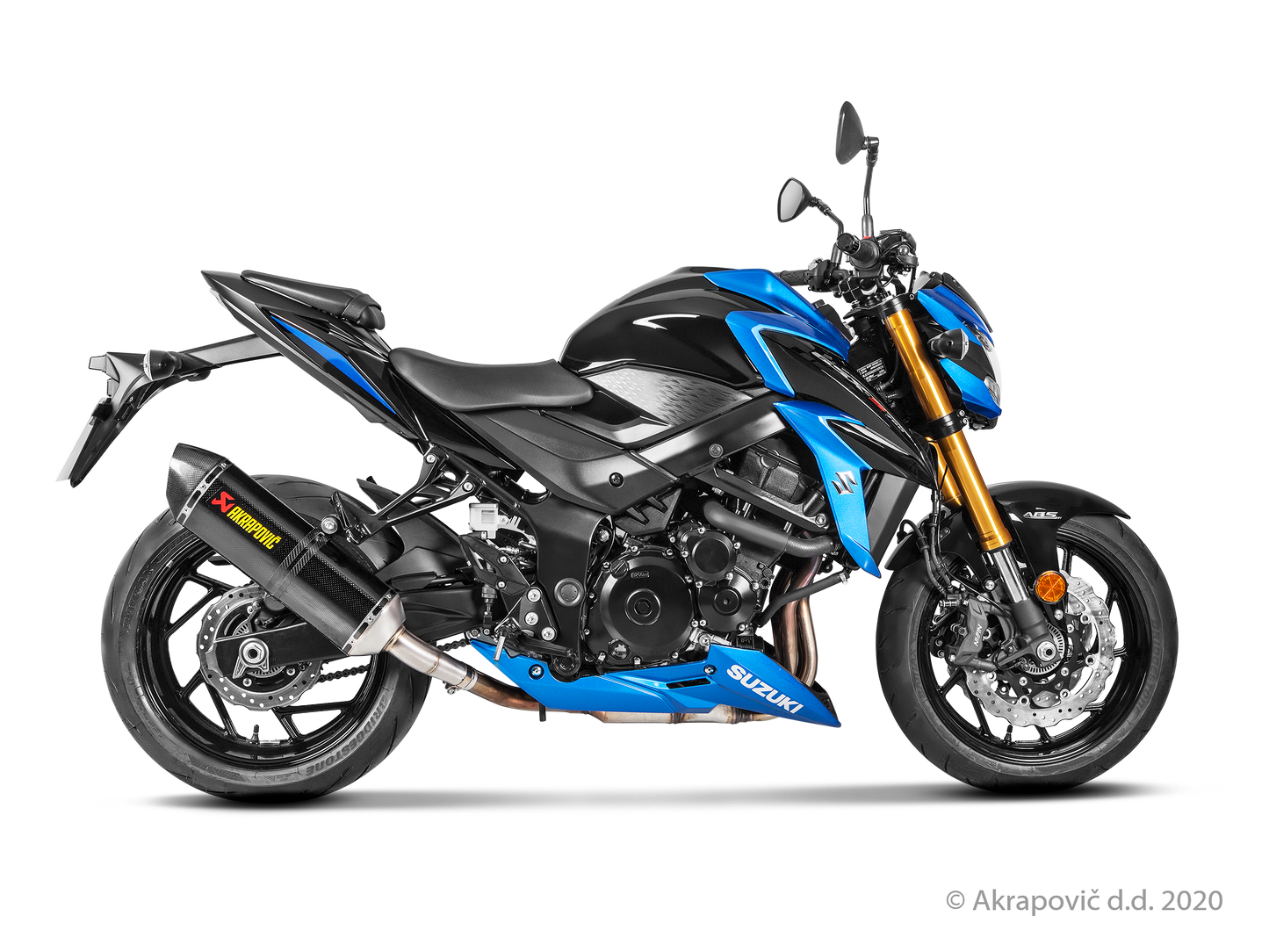 Suzuki GSX-S750 Slip-On Line (Carbon) - (2017/2020)