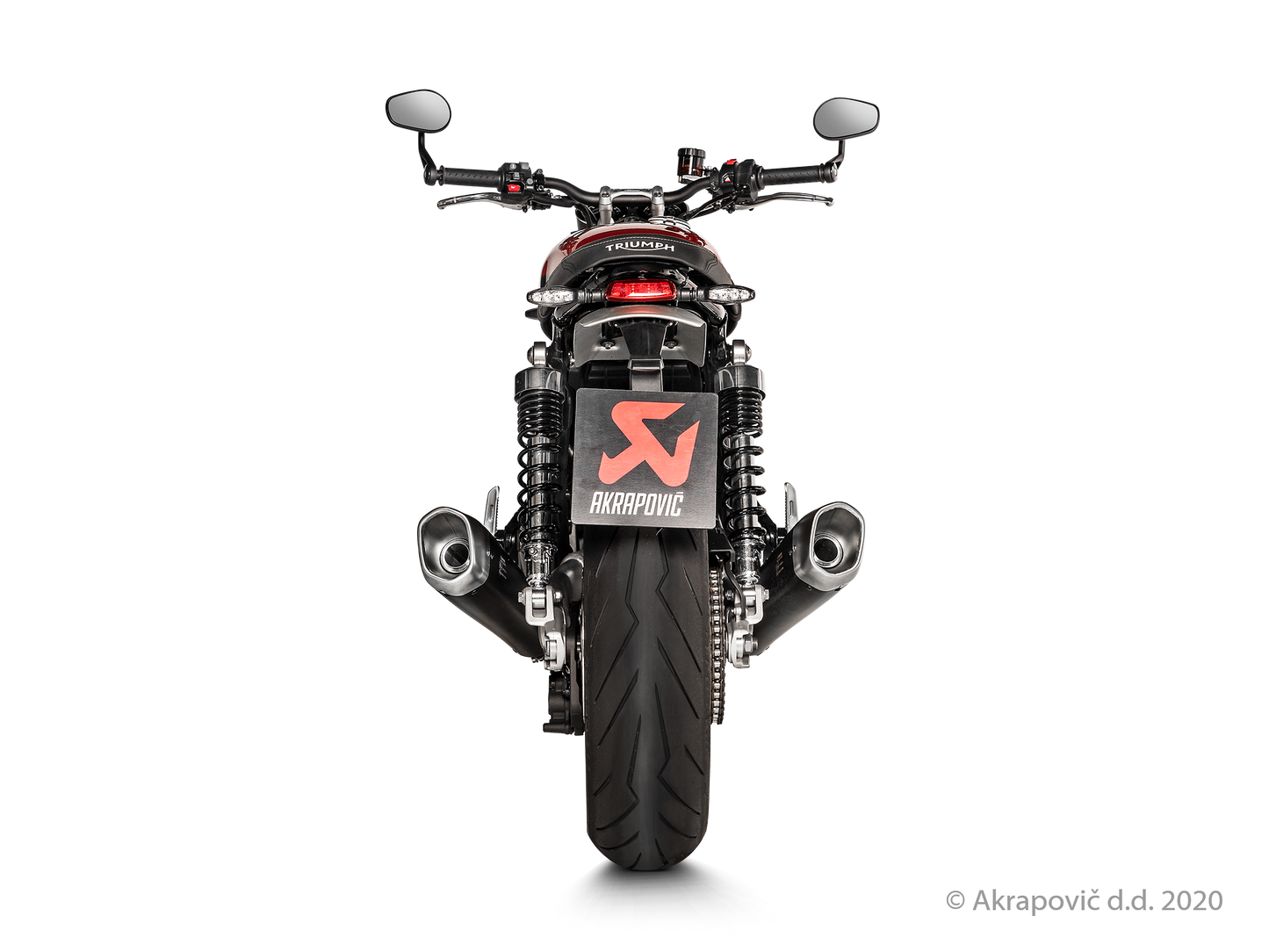 Triumph Speed Twin Slip-On Line (Titanium) - (2019/2020)