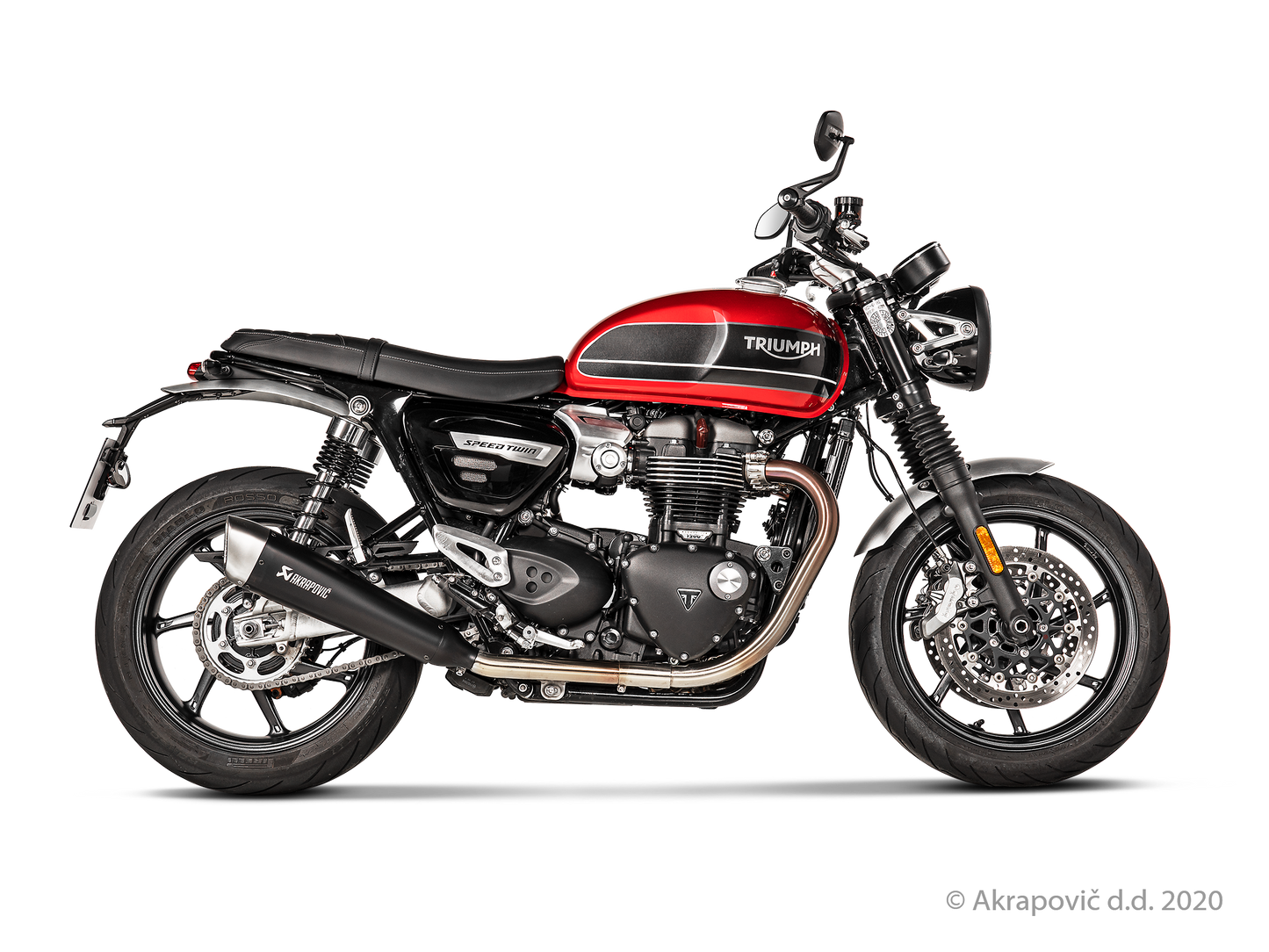 Triumph Speed Twin Slip-On Line (Titanium) - (2019/2020)
