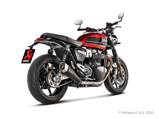 Triumph Thruxton 1200 / R / RS Slip-On Line (Titanium) - (2016/2020)