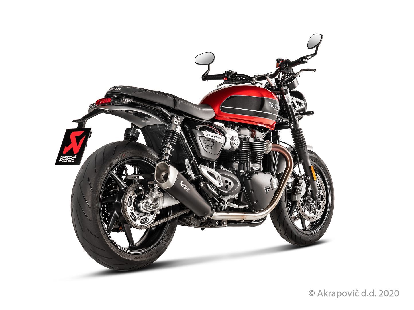 Triumph Speed Twin Slip-On Line (Titanium) - (2019/2020)