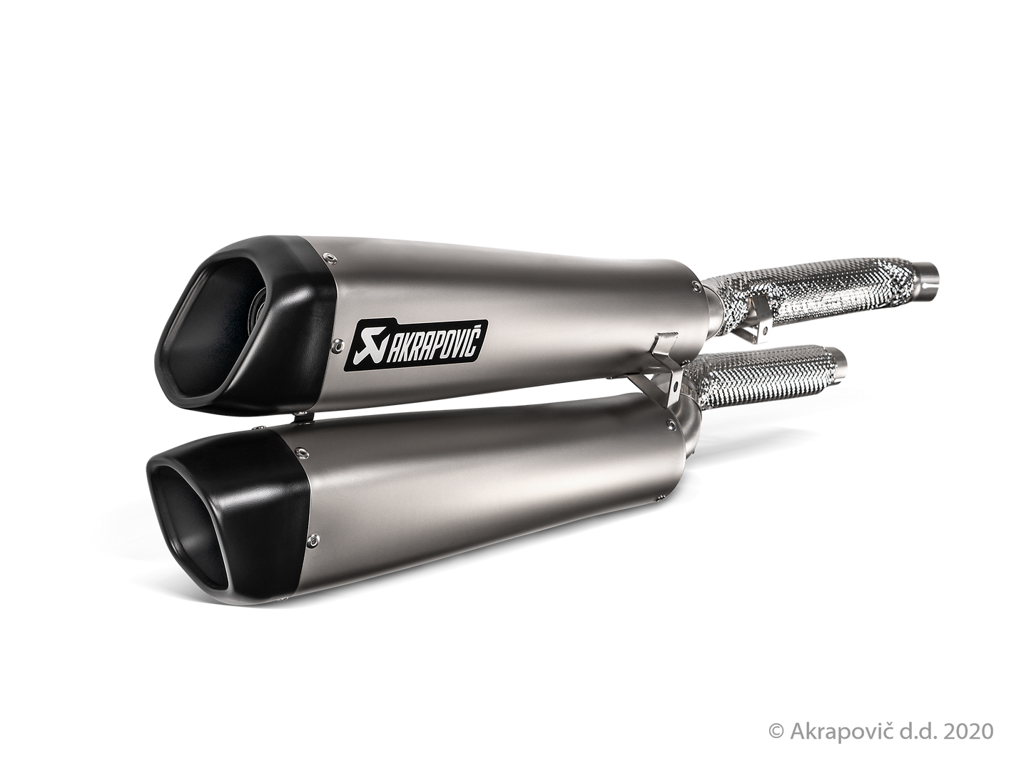 Triumph Scrambler 1200 Slip-On Line (Titanium) - (2019/2020)