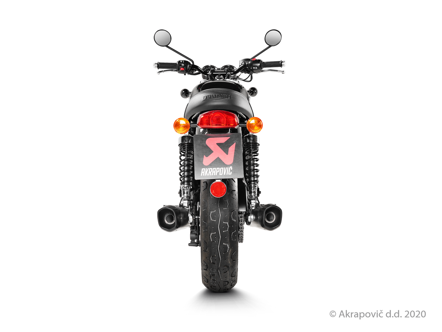 Triumph Bonneville T100 Slip-On Line (Titanium) - (2017/2020)