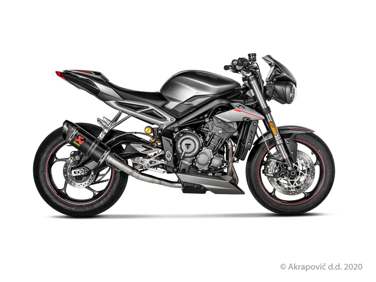 Triumph Street Triple 765 S / R / RS Slip-On Line (Carbon) - (2017/2019)