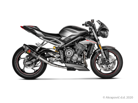 Triumph Street Triple 765 S / R / RS Slip-On Line (Carbon) - (2017/2019)