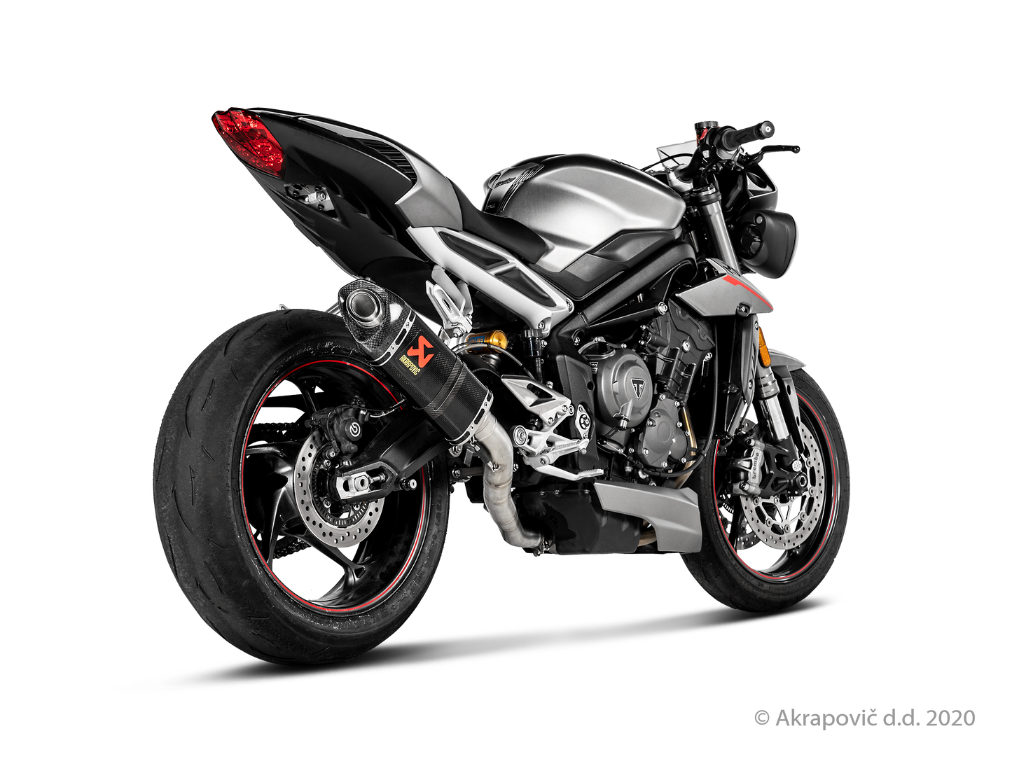 Triumph Street Triple 765 S / R / RS Slip-On Line (Carbon) - (2017/2019)