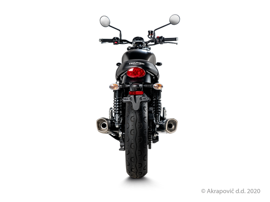 Triumph Street Twin Slip-On Line (Titanium) - (2016/2020)