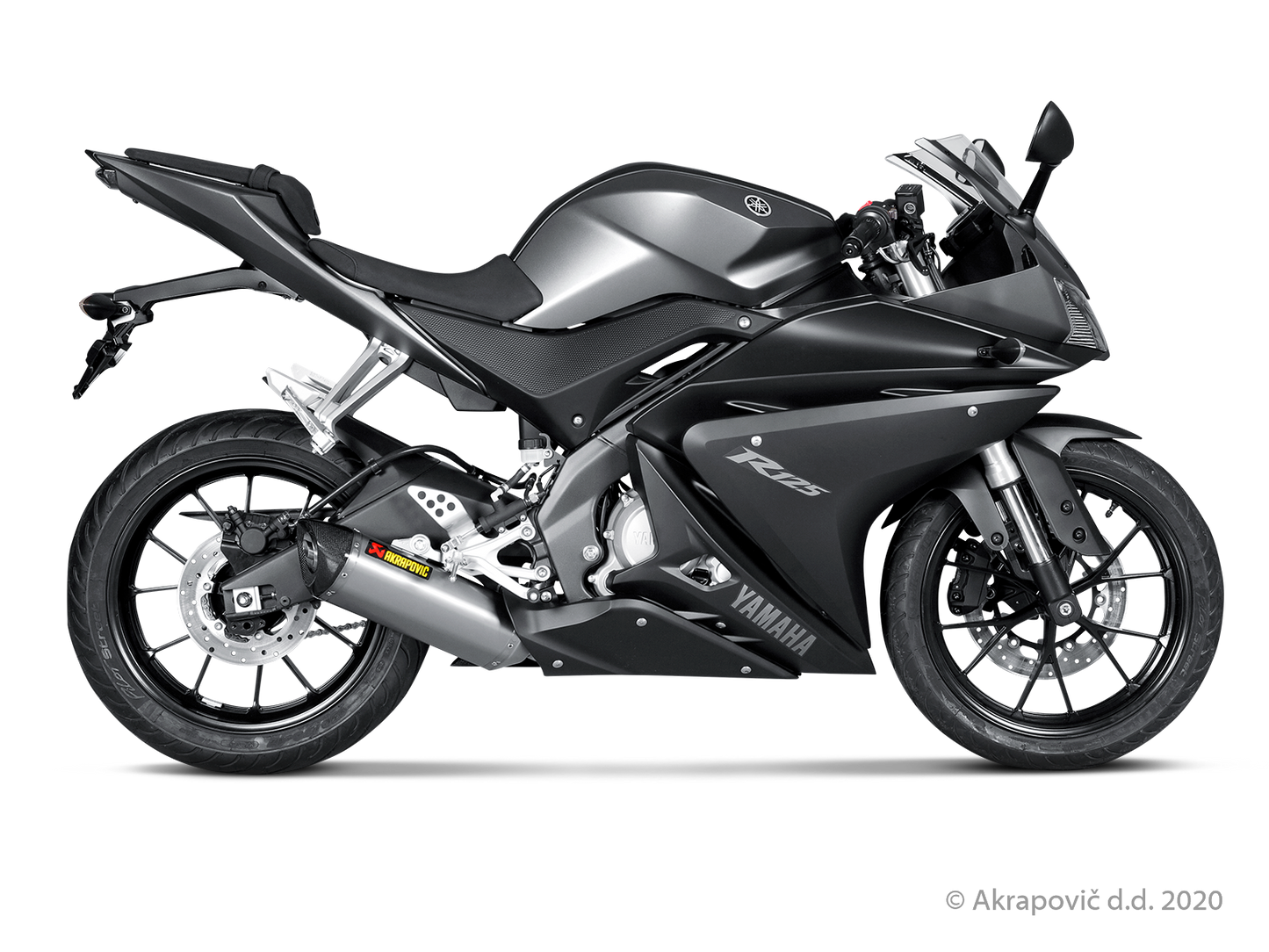 Yamaha R125 Racing Line (Titanium) - (2014/2018)
