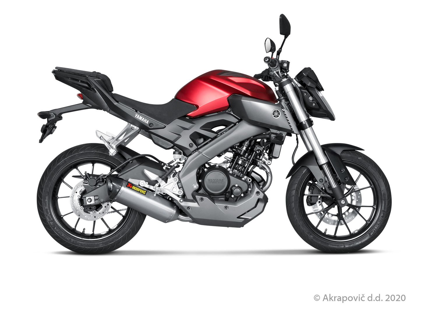 Yamaha R125 Racing Line (Titanium) - (2014/2018)