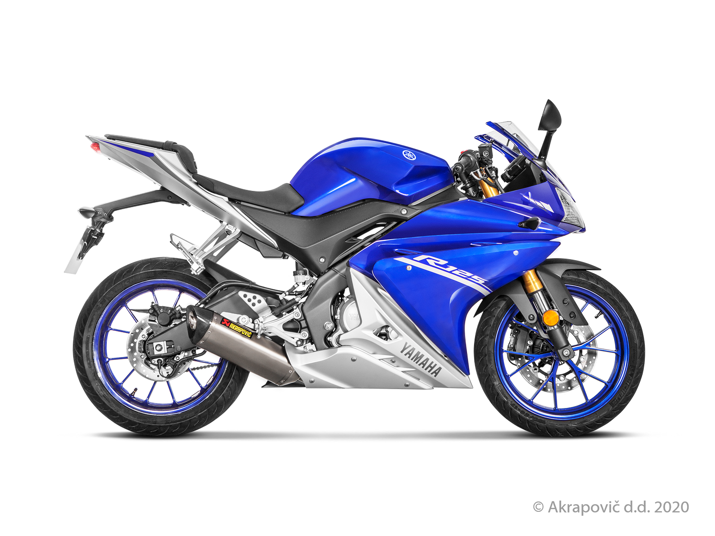 Yamaha R125 Racing Line (Titanium) - (2014/2018)