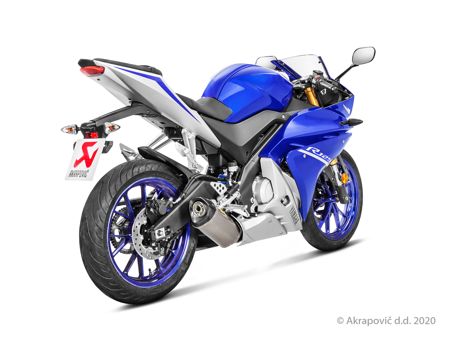 Yamaha R125 Racing Line (Titanium) - (2014/2018)