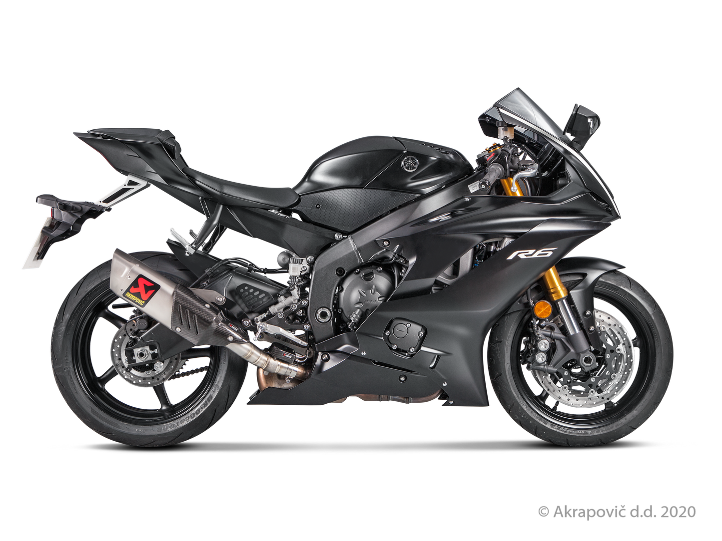 Yamaha R6 Slip-On Line (Titanium) - (2017/2024)