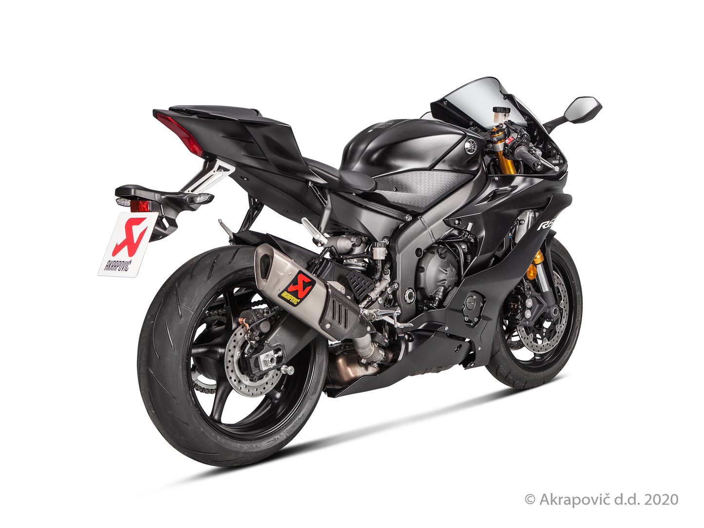 Yamaha R6 Slip-On Line (Titanium) - (2017/2024)