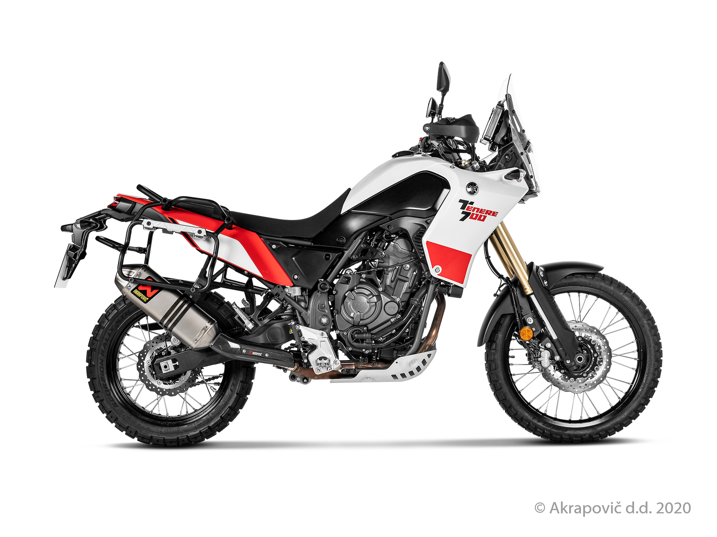 Yamaha Ténéré 700 Slip-On Line (Titanium) - (2019/2020)