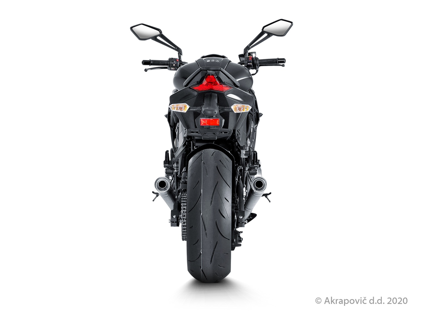Kawasaki Z1000 Slip-On Line (Titanium) - (2014/2020)
