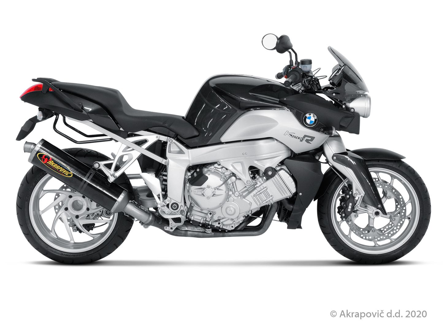 BMW K 1200 R Slip-On Line (Carbon) K 1200 R - (2005/2008)