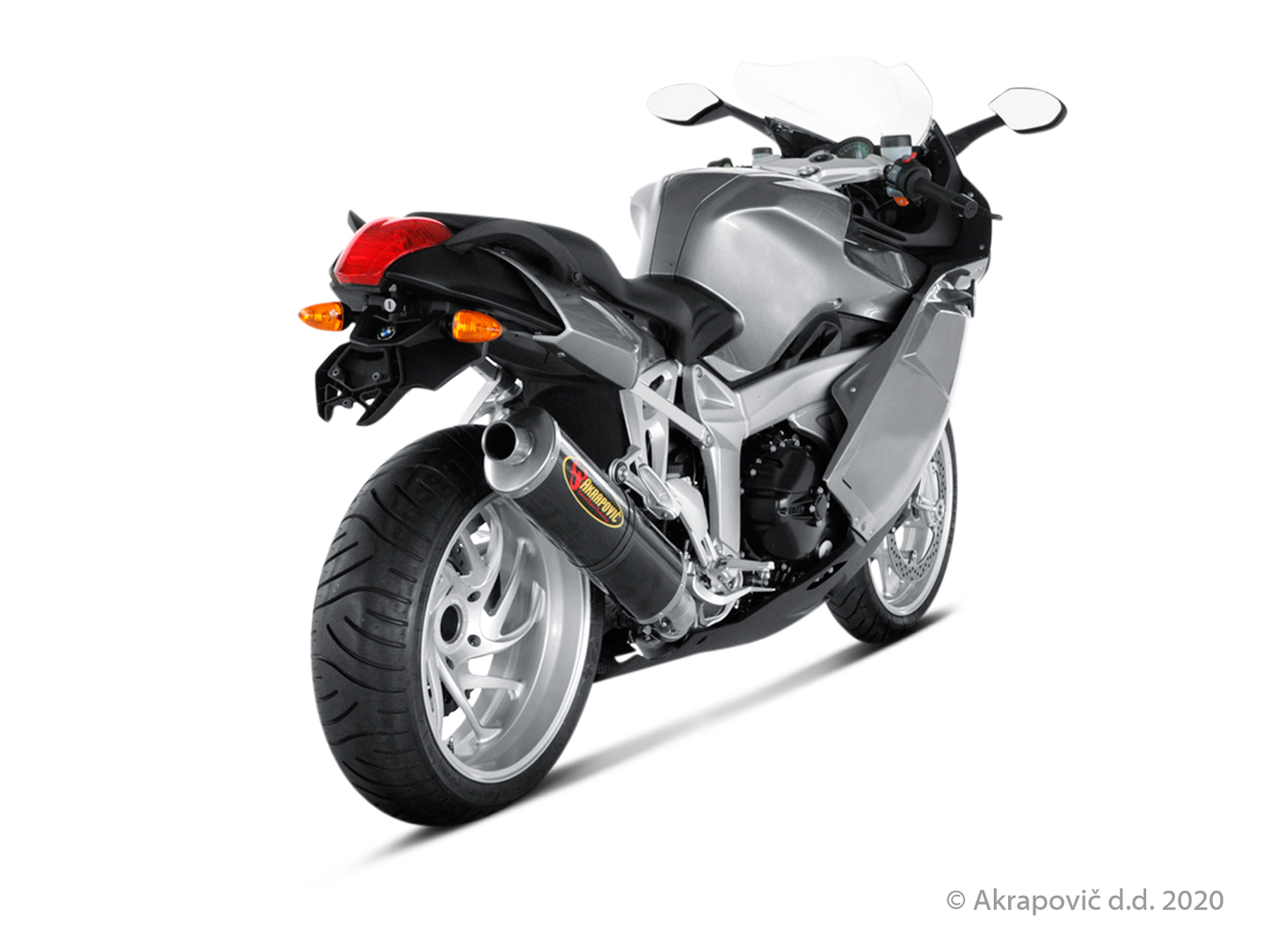 BMW K 1200 R Slip-On Line (Carbon) K 1200 R - (2005/2008)