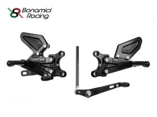 Állítható lábtartó szett - BONAMICI RACING TRIUMPH STREET TRIPLE 765 S / R / RS 2017-2022
