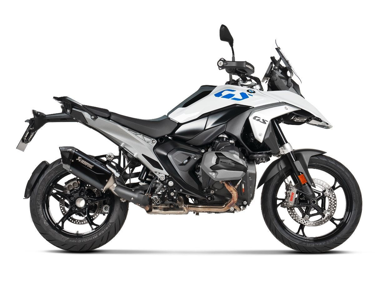 AKRAPOVIC BLACK TITANIUM Slip-On APPROVED BMW R 1300 GS 2023-2024