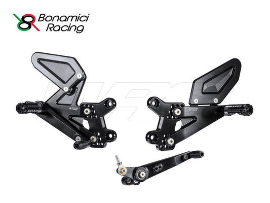BONAMICI RACING Adjustable Footrest Set KIT SUZUKI GSX-R 1000 / R 2017-2023
