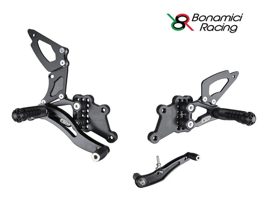 BONAMICI RACING Adjustable footrest set SUZUKI GSX-R 600 / 750 2006-2010