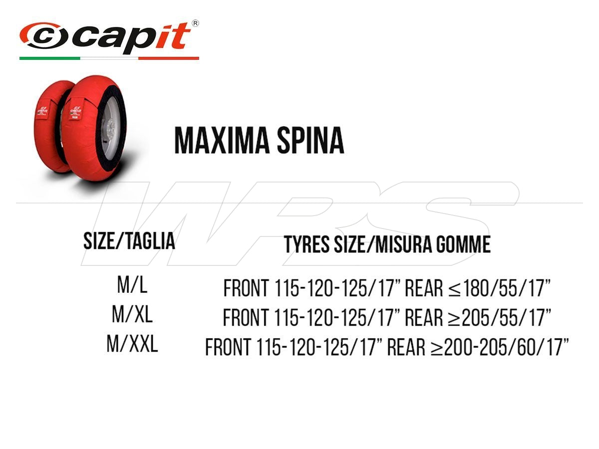 CAPIT MAXIMA SPINA Gumimelegítő SIZE XL (EU)