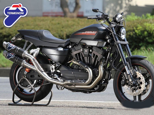 TERMIGNONI Kipufogó rendszer INOX CARBON HARLEY DAVIDSON XR 1200 R RACING