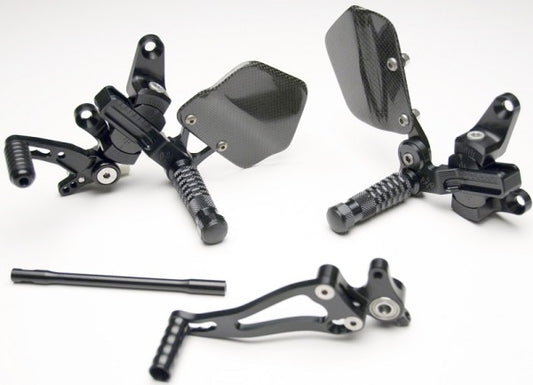 állítható lábtartó VCR38GT - Ducati, 1098 S, H7 (2007 - 2008); Ducati, 1098, H7 (2007 - 2008); Ducati, 1198 S, H7 (2009 - 2011); Ducati, 1198, H7 (2009 - 2011); Ducati, 848 EVO, H6 (2012 - 2013); Ducati, 848, H6 (2008 - 2013)