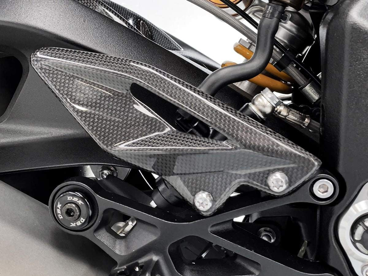 Ducabike Glossy CARBON Sarok védő TRIUMPH STREET TRIPLE 765 S / R / RS 2017-2023