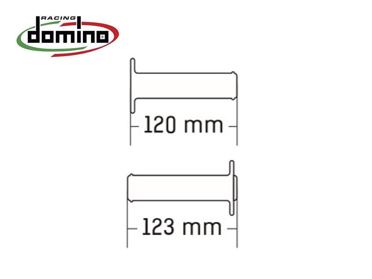 DOMINO CROSS/ENDURO MARKOLAT 22-26mm BARNA