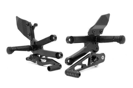 lábtartó FXR fekete - Honda, CBR 600 RR, PC40 (2009 - 2016 ); Honda, CBR 600 RR, PC69 (2023 - )