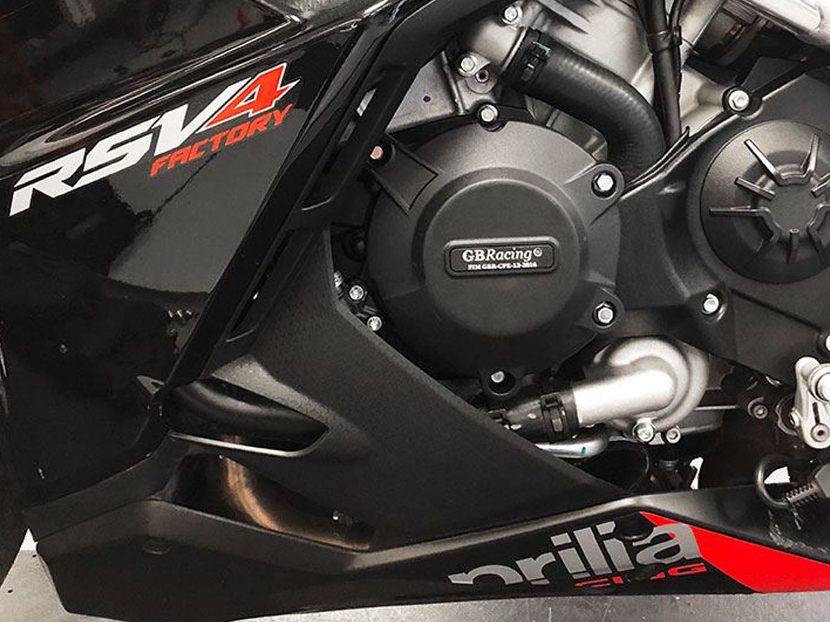 GB RACING Motorblokk védő KIT APRILIA RSV4 2021-2025