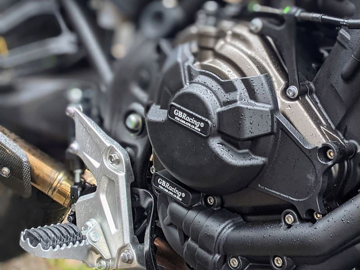 GB RACING Motorblokk védő KIT YAMAHA R7 2022-2023