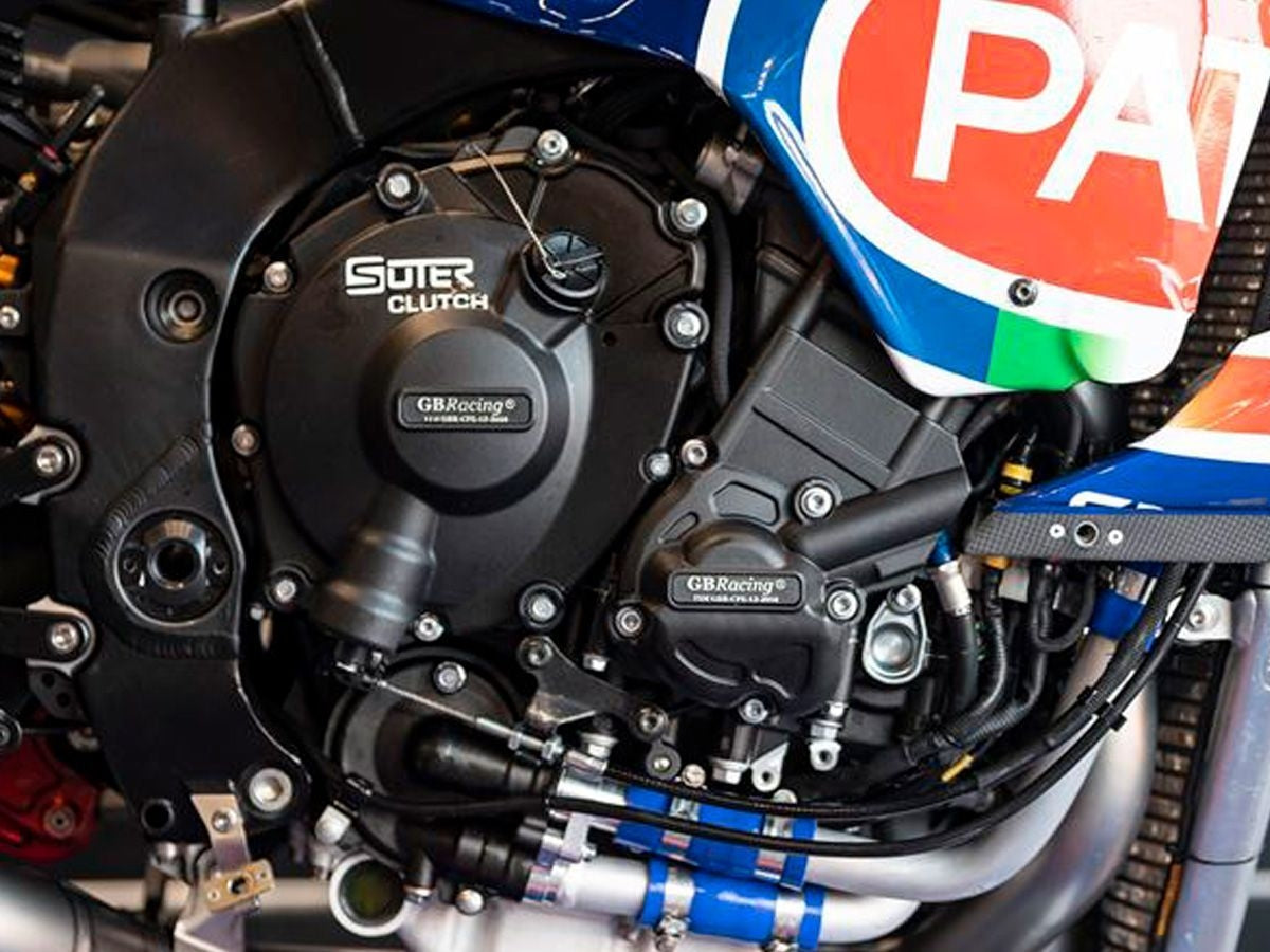 GB RACING RACE VERSION Motorblokk védő KIT YAMAHA R1 / M 2015-2023
