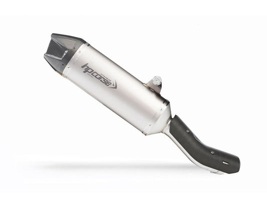 HP CORSE SP-1 CARBON SHORT TITANIUM EXHAUST SILENCER HONDA TRANSALP XL 750 2023-2024