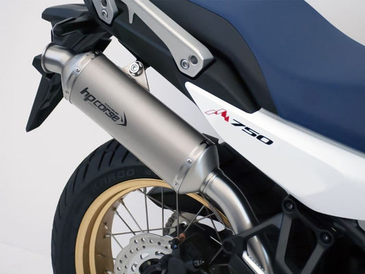 HP CORSE SP-1 SHORT TITANIUM Kipufogó dob HONDA TRANSALP XL 750 2023-2024