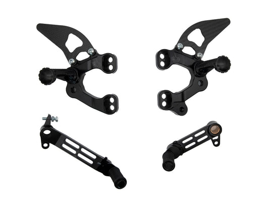 SPIDER Adjustable Rear Footrest Set Ducati 748 / 916 / 996 / 998