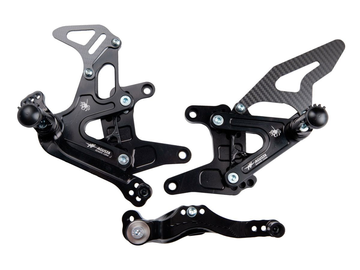 SPIDER Adjustable footrest set reverse gear MV Agusta F3 Supersport model