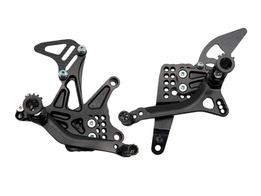 SPIDER Adjustable Footrest Normal / Reverse Gear Kawasaki Ninja 400 2018-2023