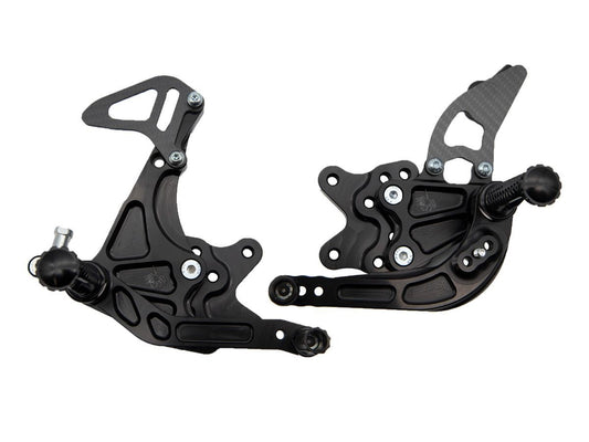 SPIDER Állítható, felhajtható lábtartó szett Suzuki GSX-R 600 / 750 2011-2017