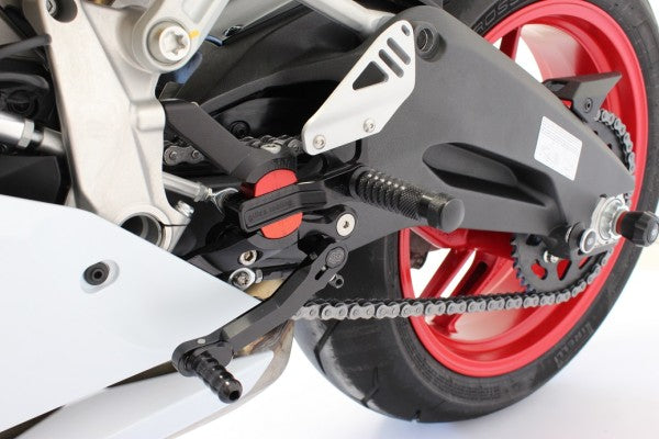állítható lábtartó VCR38GT - Ducati, 959 Panigale, HA/HB (2016 - 2020); Ducati, Panigale V2, 1H (2020 - )