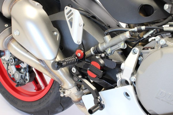 állítható lábtartó VCR38GT - Ducati, 959 Panigale, HA/HB (2016 - 2020); Ducati, Panigale V2, 1H (2020 - )