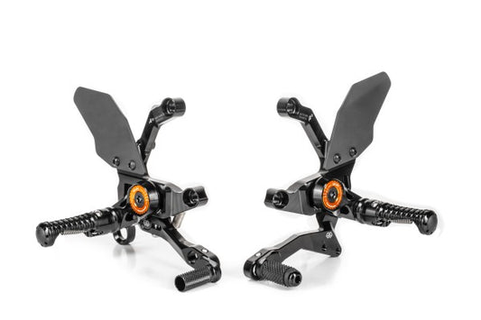 lábtartó MUE2 - KTM, 1290 Super Duke / R, (2020 - ); KTM, 1390 Super Duke R (2023 - )