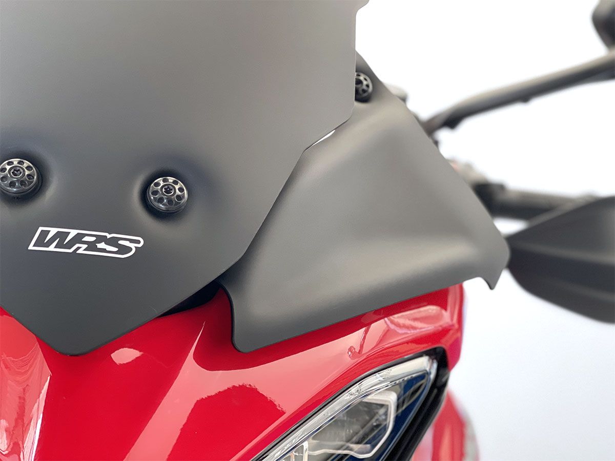 WRS Matt Fekete Légterelő DUCATI MULTISTRADA V4 / S / S SPORT 2020-2024