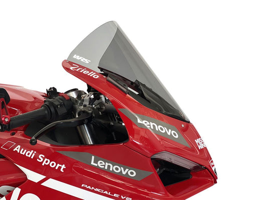 Racing raised screen WRS DARK SMOKED +45MM DUCATI PANIGALE V2 2020-2024